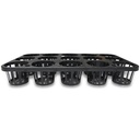 ถาดหลุม-กลม4"(3ดาว) 15หลุม 34*54.8cm [10EA/PK]