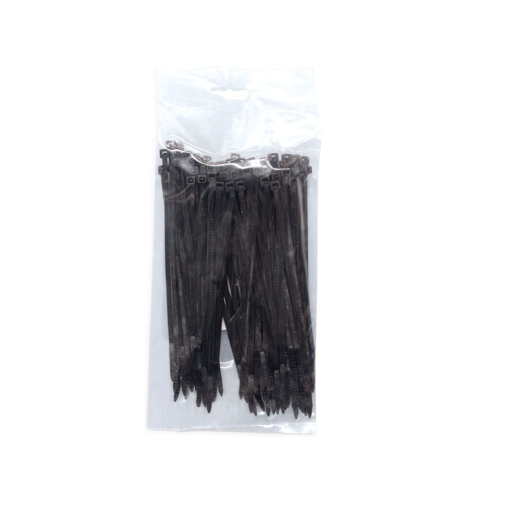 เคเบิ้ลไทร์(Caskom) ดำ 6"*3.6*150mm (PK100) [320PK/CT]