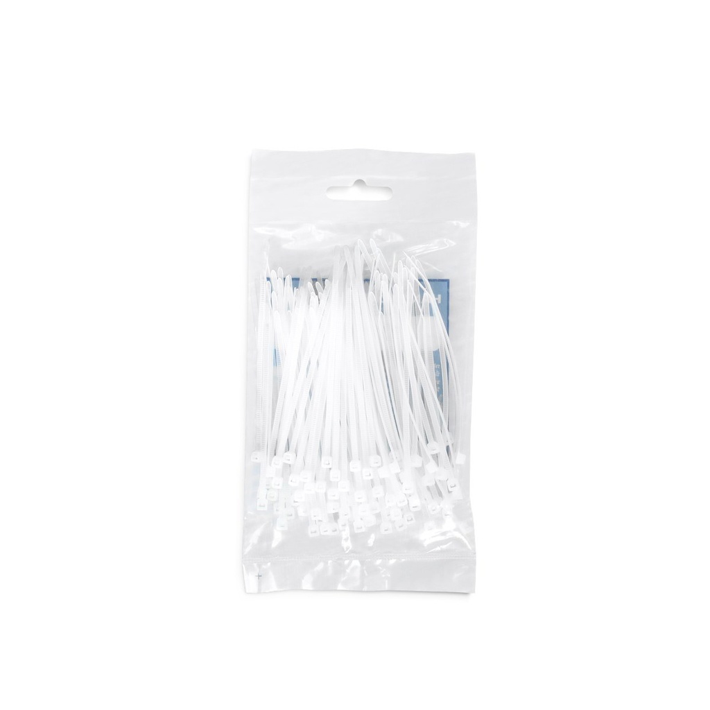 เคเบิ้ลไทร์(Handsome) ขาว 4"*2.5*100mm (PK100) [500PK/CT]