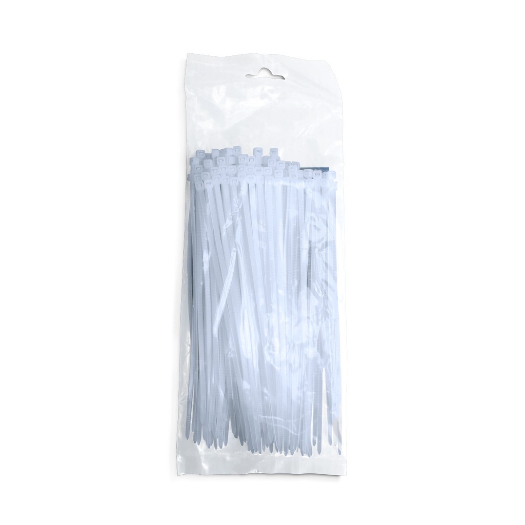 เคเบิ้ลไทร์(Handsome) ขาว 8"*3.6*200mm (PK100) [240PK/CT]