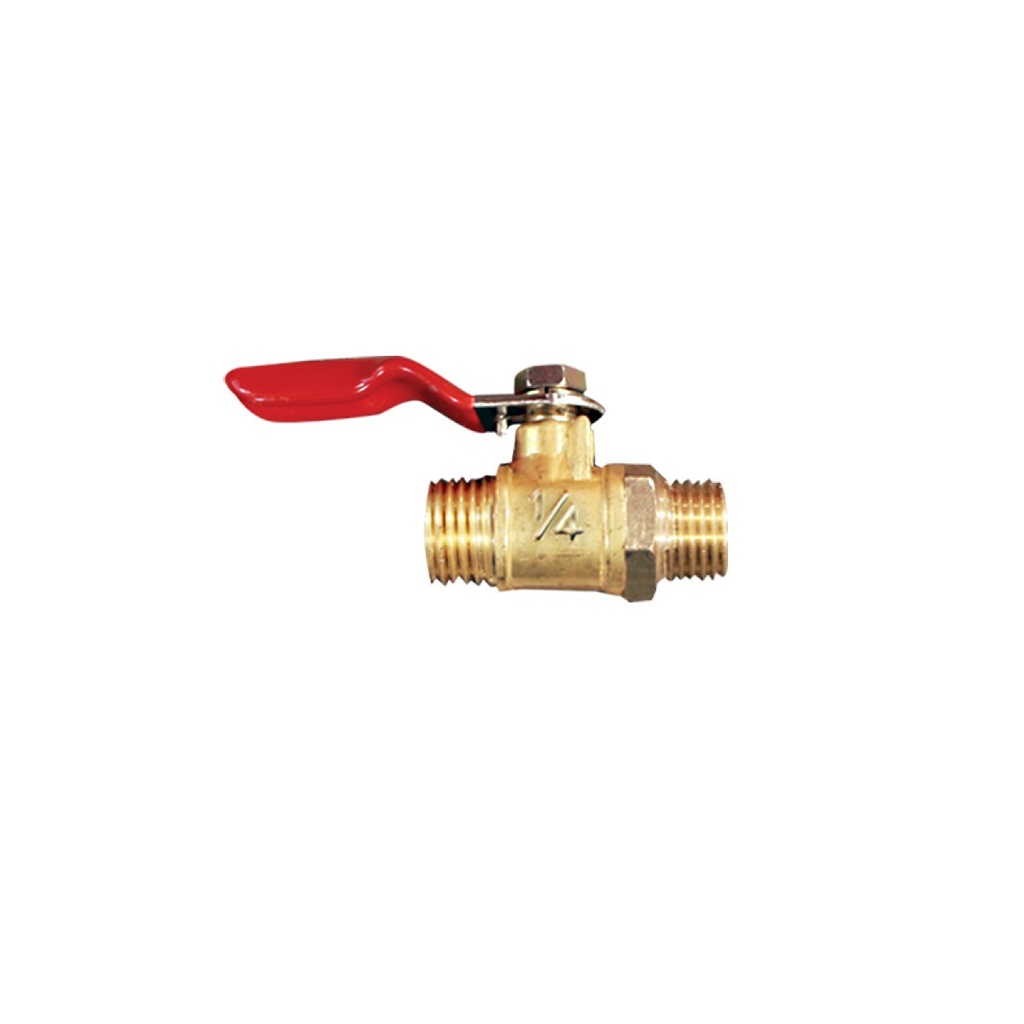 (SP-3สูบ) ก๊อกบอลวาล์ว-1/4" B16 (นอก+นอก) [10EA/PK]