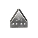 ใบมีด-สามเหลี่ยม(เกี่ยวข้าว)(ดอกบัว) TA-1 เงิน [10EA*10Box/CT]