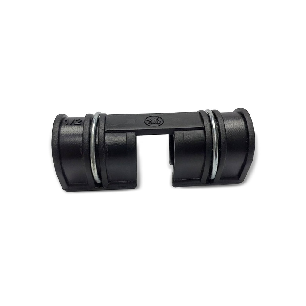 คลิปล็อคพลาสติกโรงเรือนชนิดมีสปริง(KN) 4หุน [100EA/Bag]