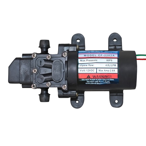 [10309308] (SP-ถังพ่นยา) ปั๊มน้ำ 4.0L(จุ๊บ+จุ๊บ)(P40-1R) ทางน้ำขวา(9308) [EA]