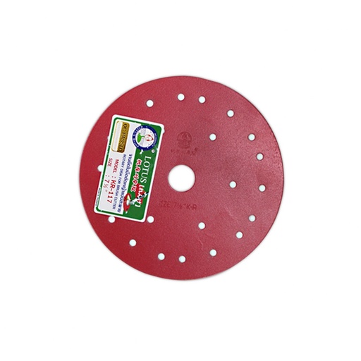 [10350078] จานยึด-ใบมีดตัดหญ้า-7.5"(ดอกบัว) KR117 แดง [25EA/CT]